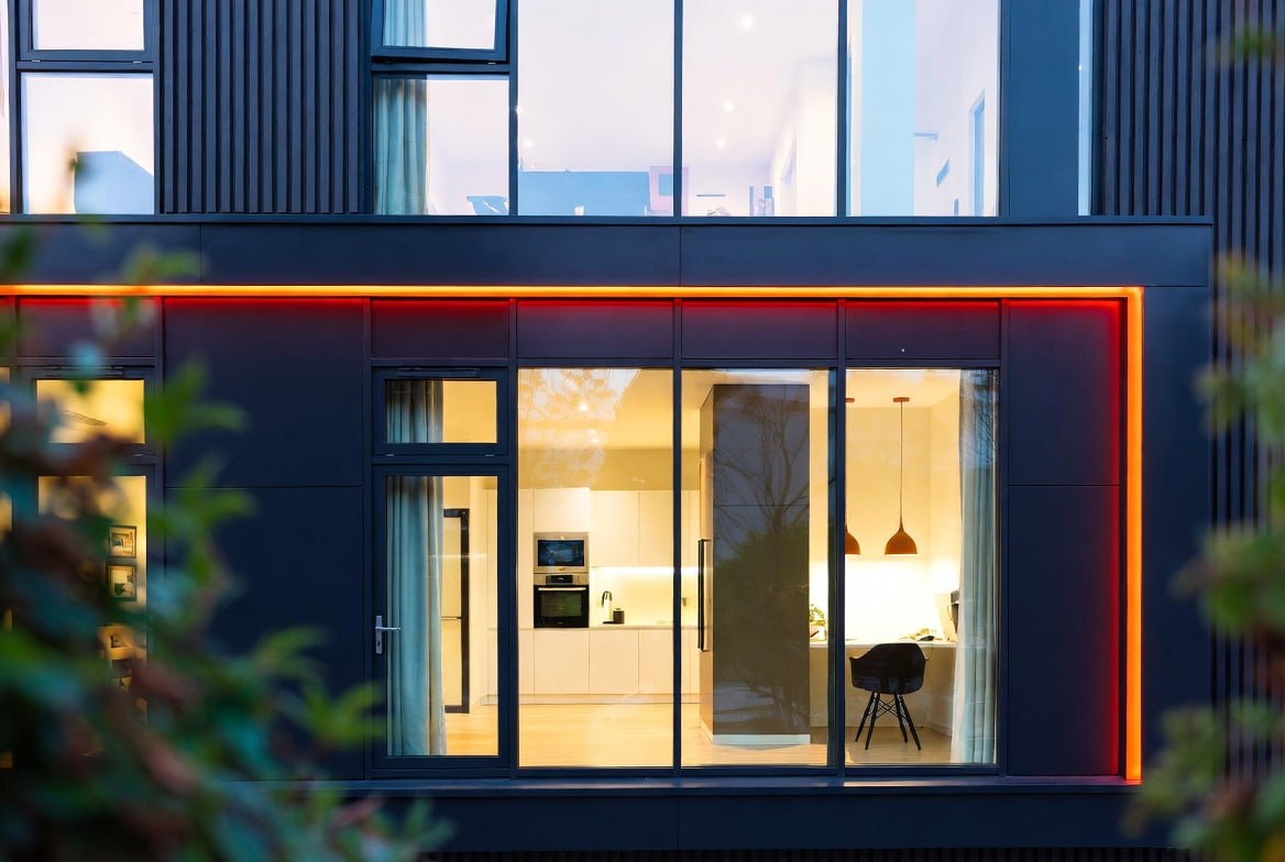 Serviced apartment building